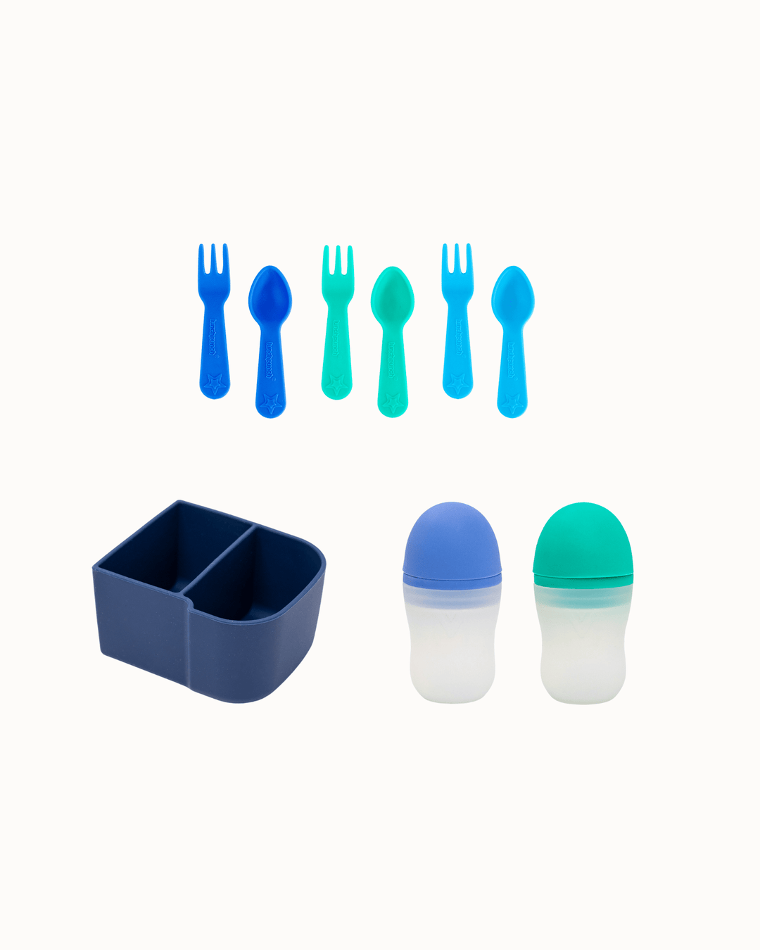 MontiiCo Snack Accessory Set - Navy