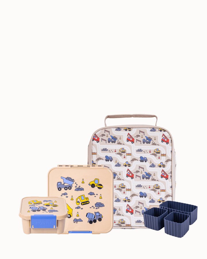 MontiiCo Lunch Time Fun Set - Construction