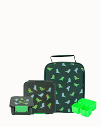 MontiiCo Lunch Time Fun Set - Dinosaur