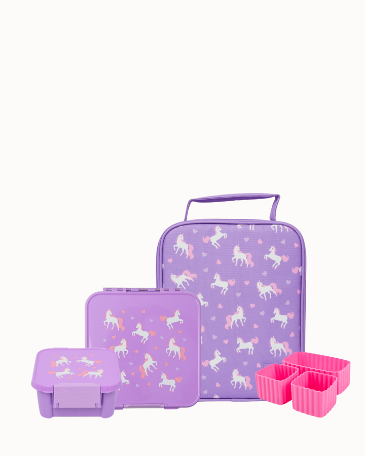 MontiiCo Lunch Time Fun Set - Unicorn