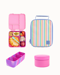 MontiiCo Lunch Time Hero Set - Fruity Stripe