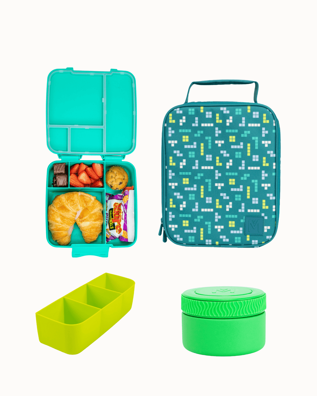 MontiiCo Lunch Time Hero Set - Stacker