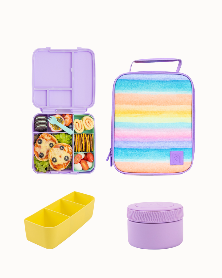 MontiiCo Lunch Time Hero Set - Sunset Skies
