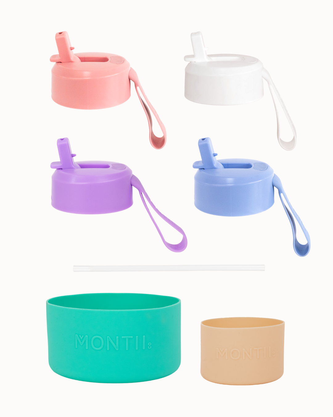 MontiiCo Sipper Lid Bundle - Bright