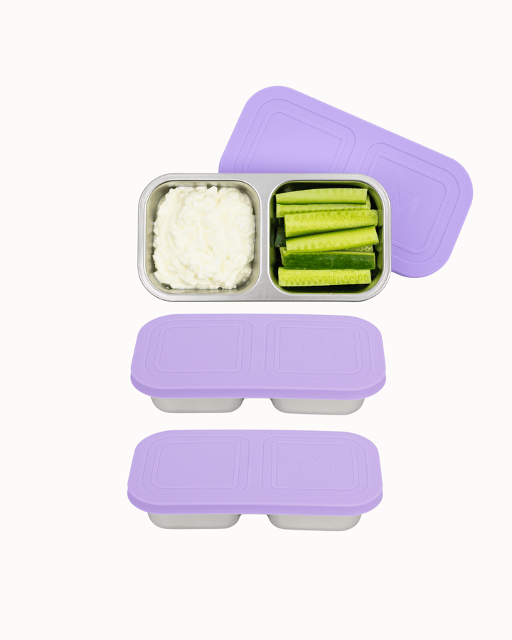 MontiiCo Multiway Duo Snack Box Set - Lilac