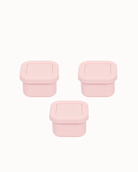 MontiiCo Silicone Sauce Tub Set - Blush