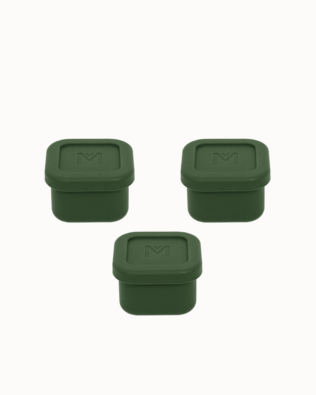 MontiiCo Silicone Sauce Tub Set - Khaki