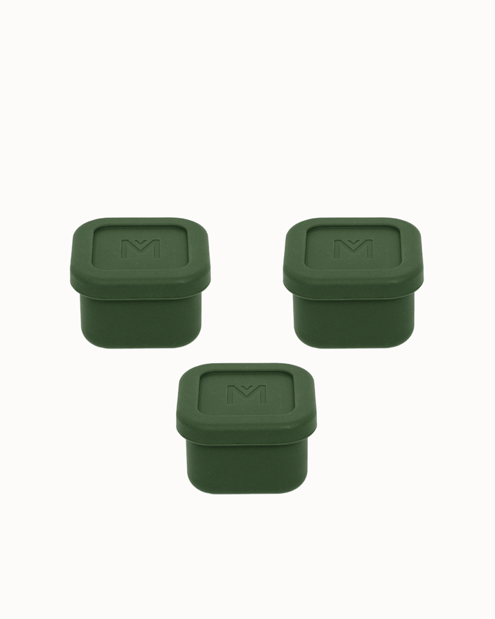 MontiiCo Silicone Sauce Tub Set - Khaki