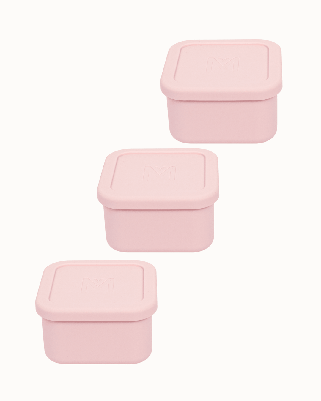 MontiiCo Silicone Feast Tub Set - Blush