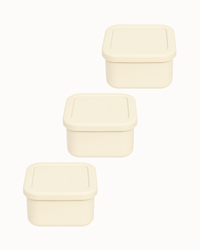 MontiiCo Silicone Feast Tub Set - Cream