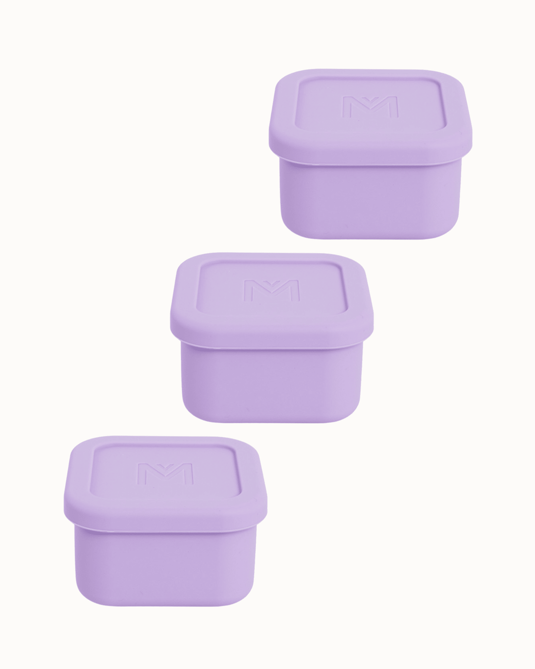 MontiiCo Silicone Feast Tub Set - Lilac