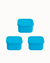 MontiiCo Silicone Snack Tub Set - Coastal
