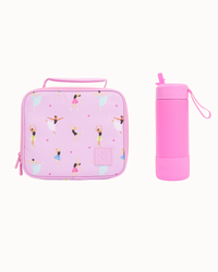 MontiiCo Medium Lunch Bag and Bottle Set - Twirl