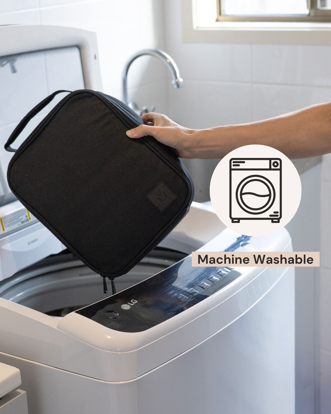 MontiiCo Large Insulated Lunch Bag - Twirl