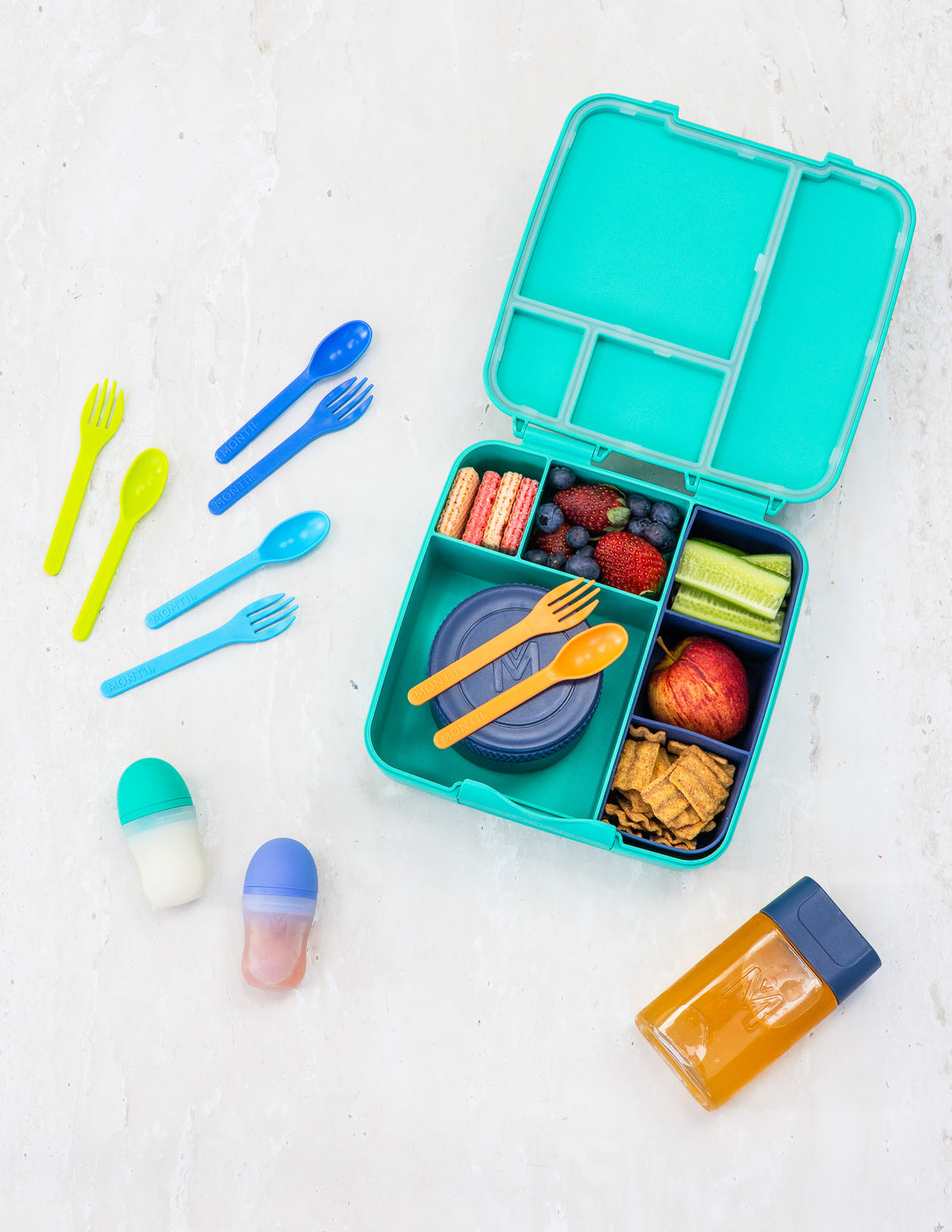 MontiiCo Ultimate Feast Lunch Box Combo