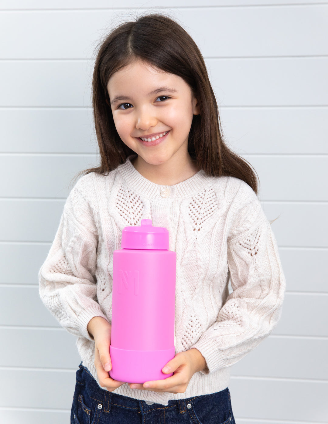 MontiiCo 1L Fusion Drink Bottle Sipper - Floss