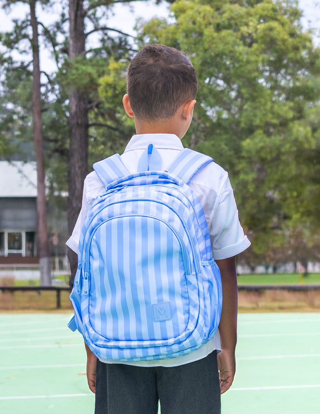 MontiiCo Junior School Bag - Splash Stripe