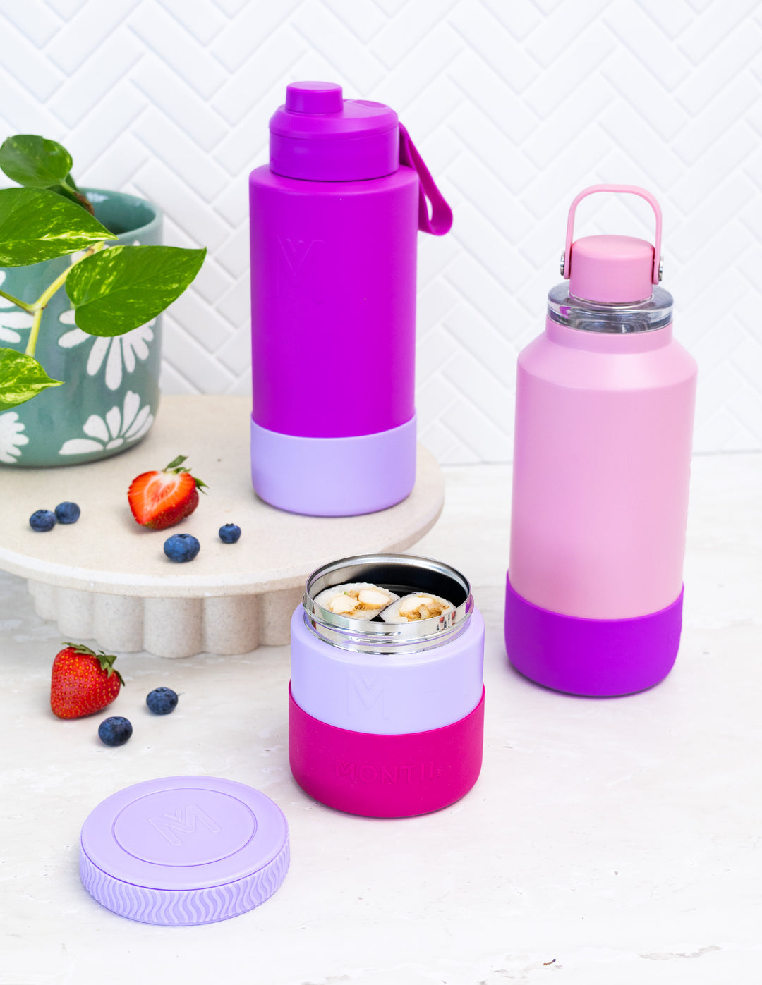 MontiiCo Large Fusion Bumper - Purple (3 Pack)