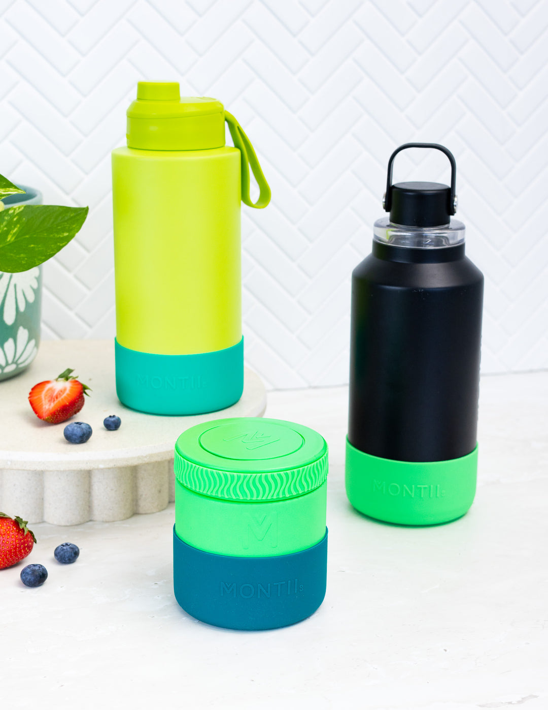 MontiiCo Large Fusion Bumper - Green (3 Pack)