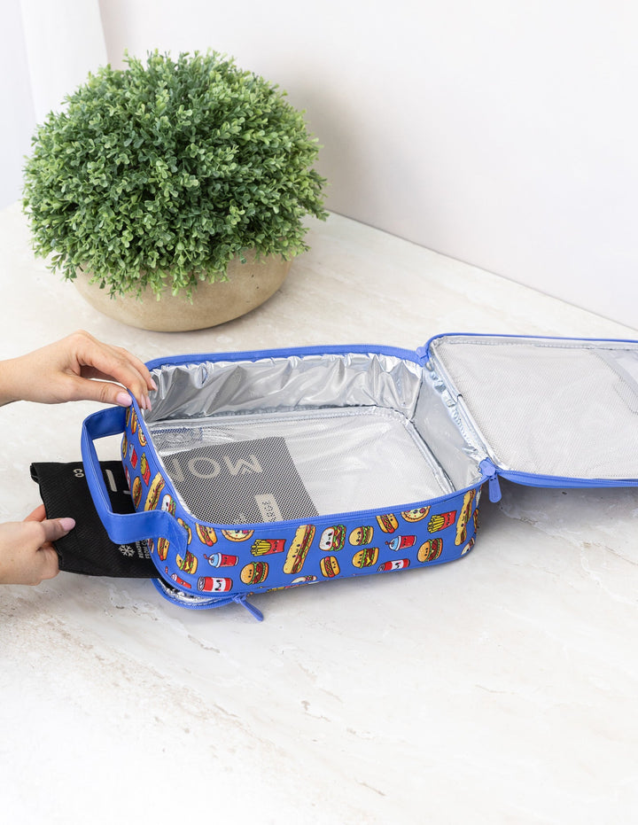 MontiiCo Large Insulated Lunch Bag - Tasty