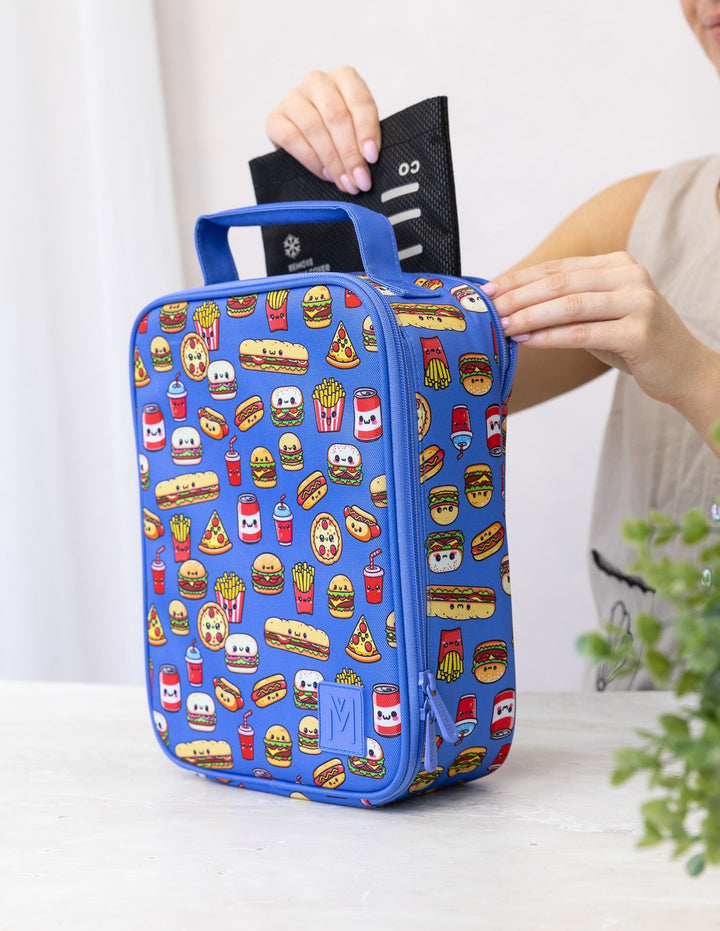 MontiiCo Large Insulated Lunch Bag - Tasty