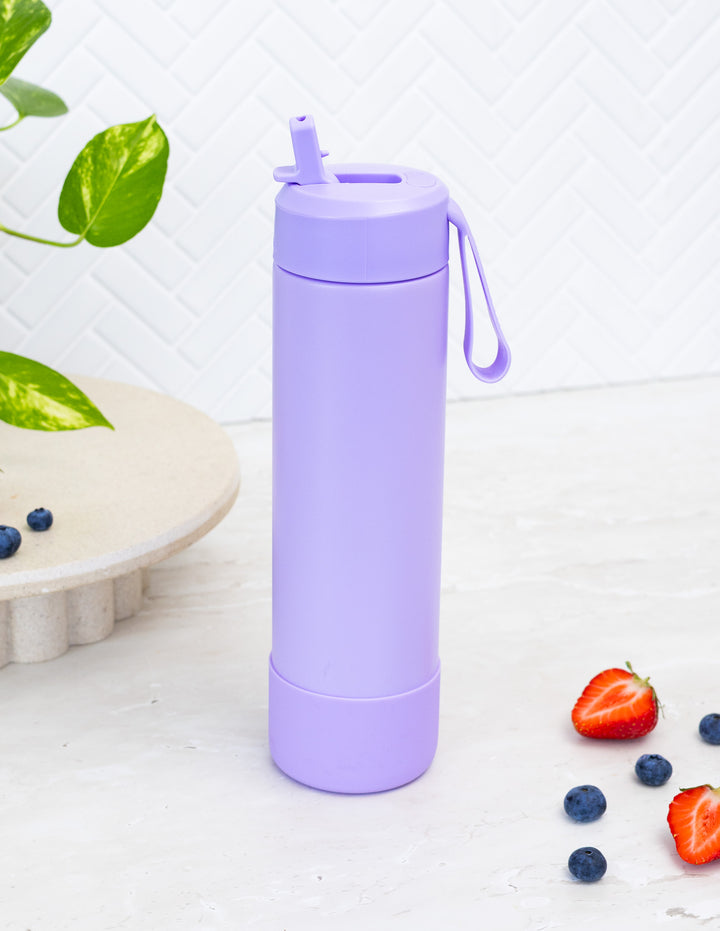 MontiiCo 700ml Fusion Drink Bottle Sipper - Lilac