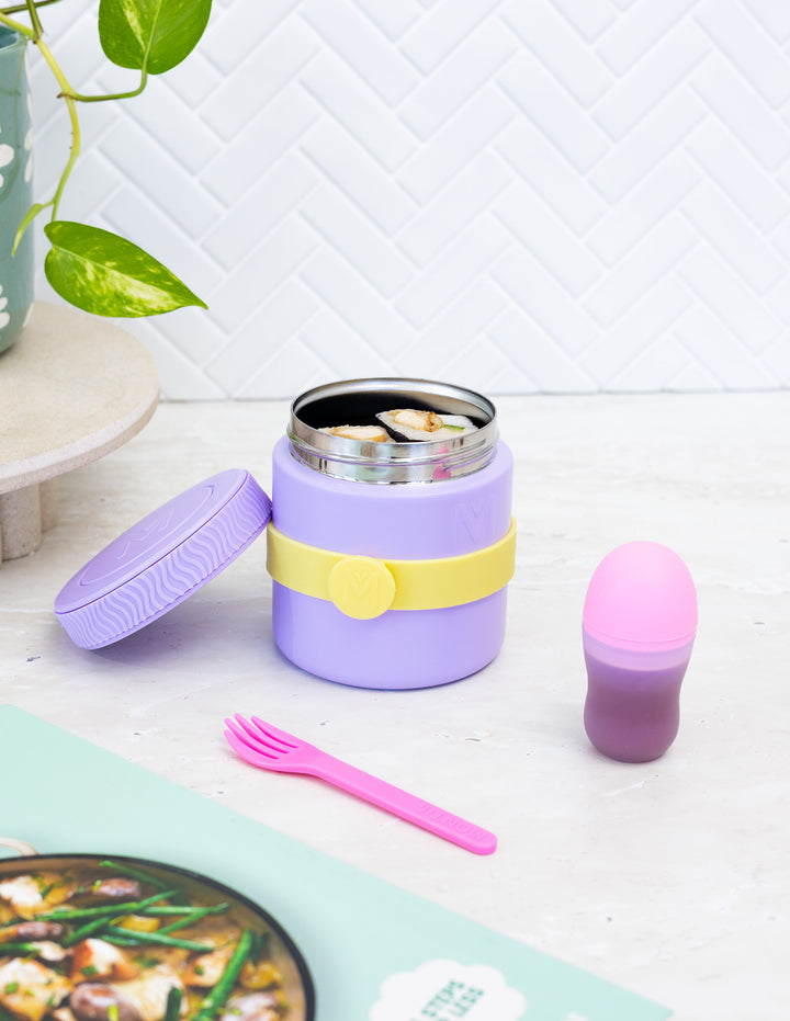 MontiiCo Insulated Food Jar - Lilac