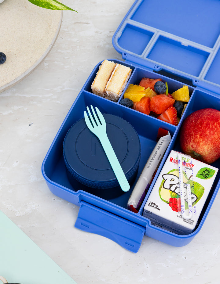 MontiiCo Insulated Mini Food Jar - Navy