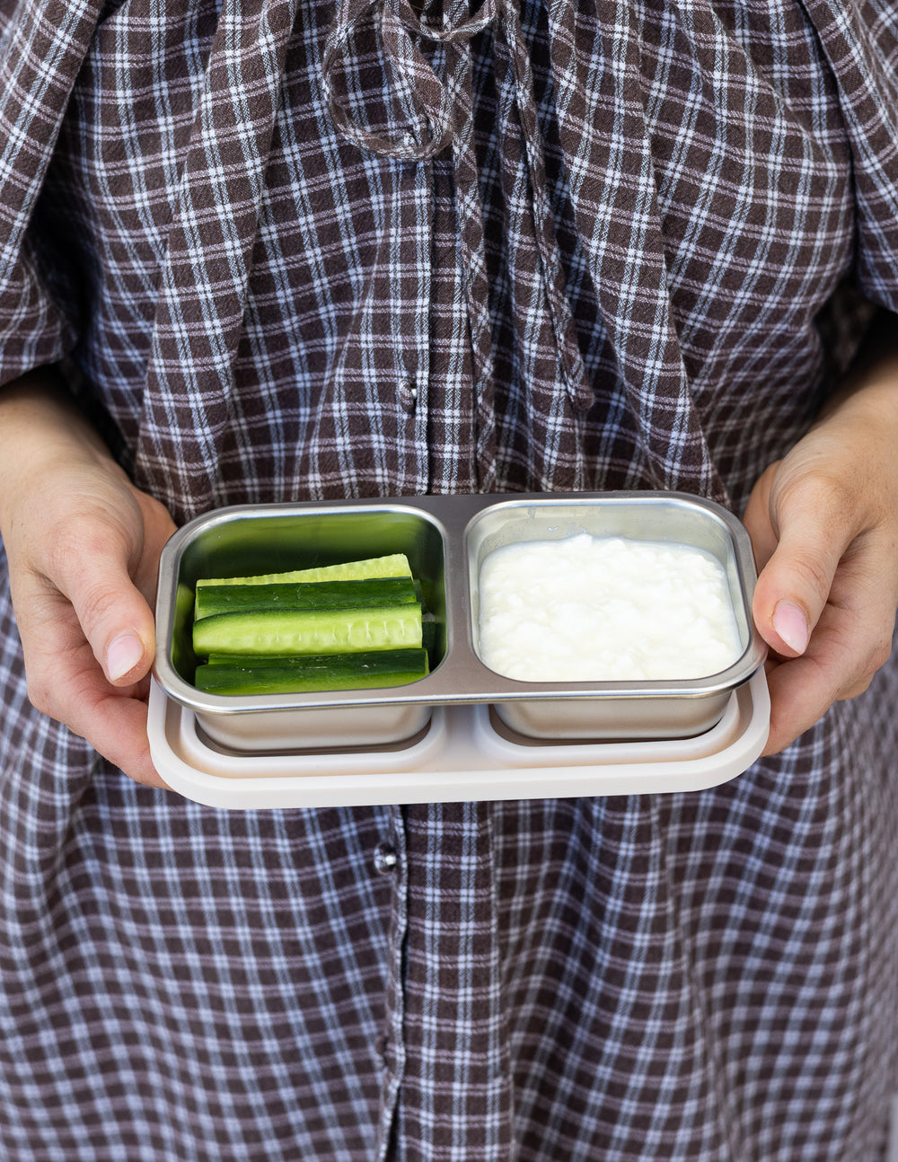 MontiiCo Multiway Duo Snack Box Set - Cream