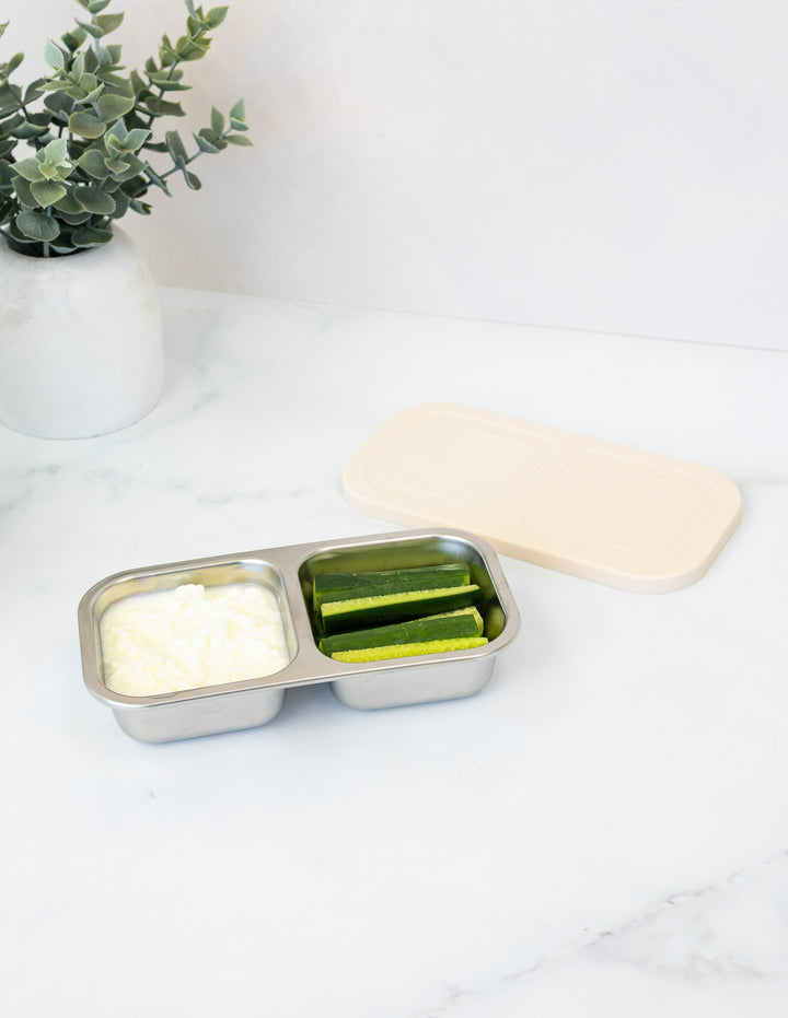 MontiiCo Multiway Duo Snack Box Set - Cream