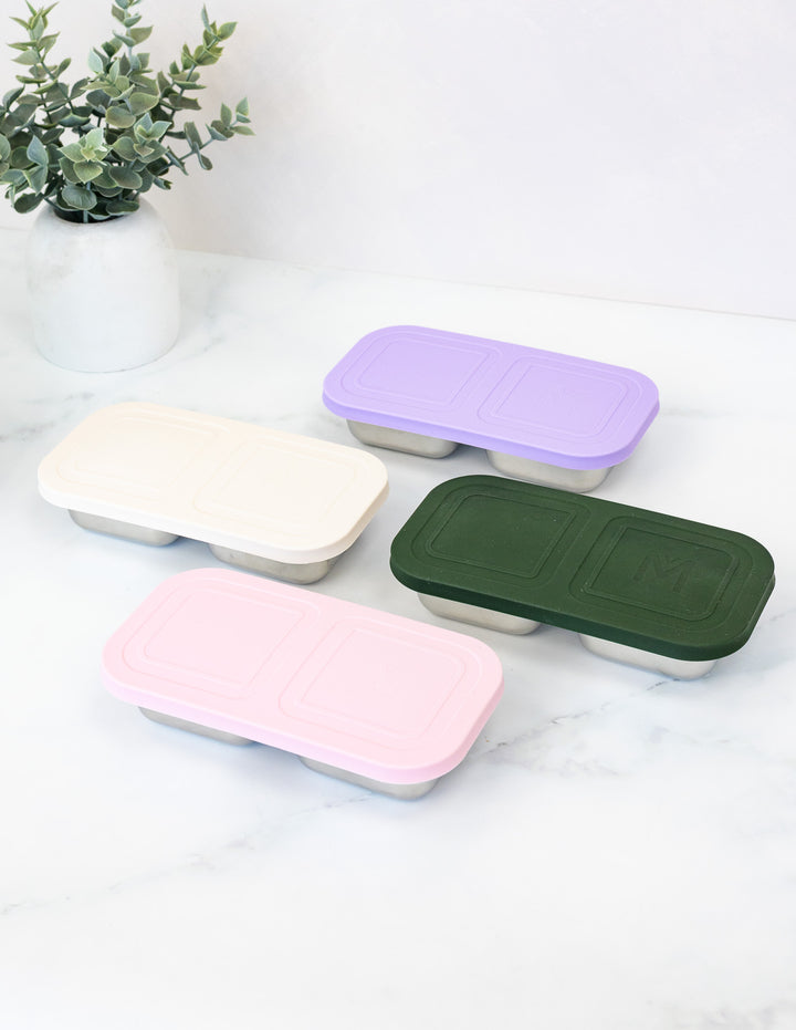 MontiiCo Multiway Duo Snack Box - Lilac