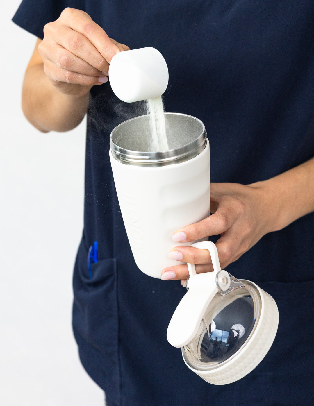 MontiiCo Protein Shaker - Cream