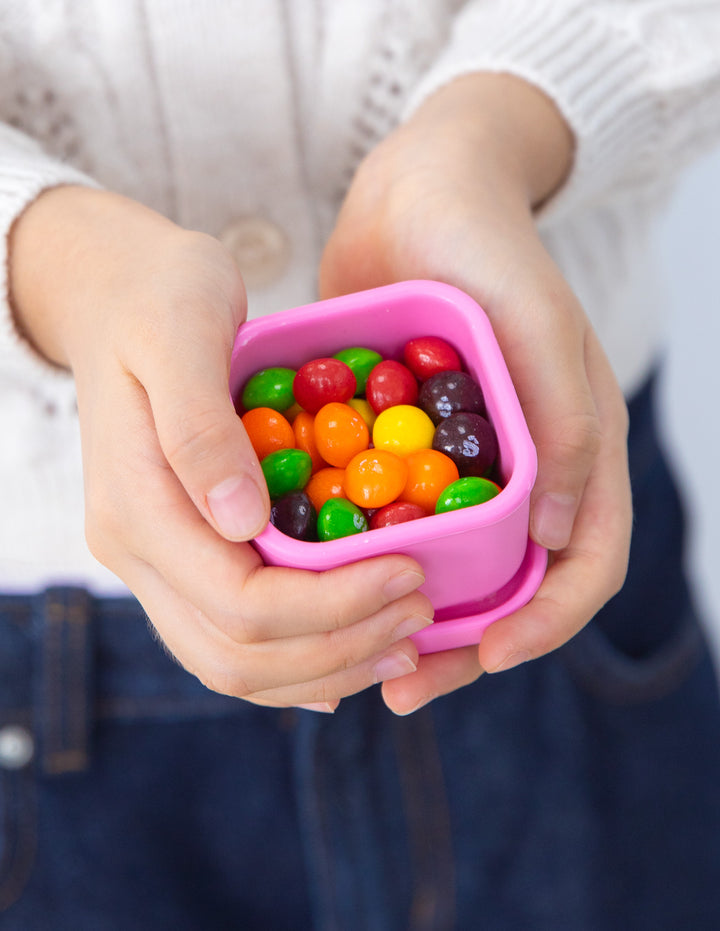 MontiiCo Silicone Snack Tub Set - Pink