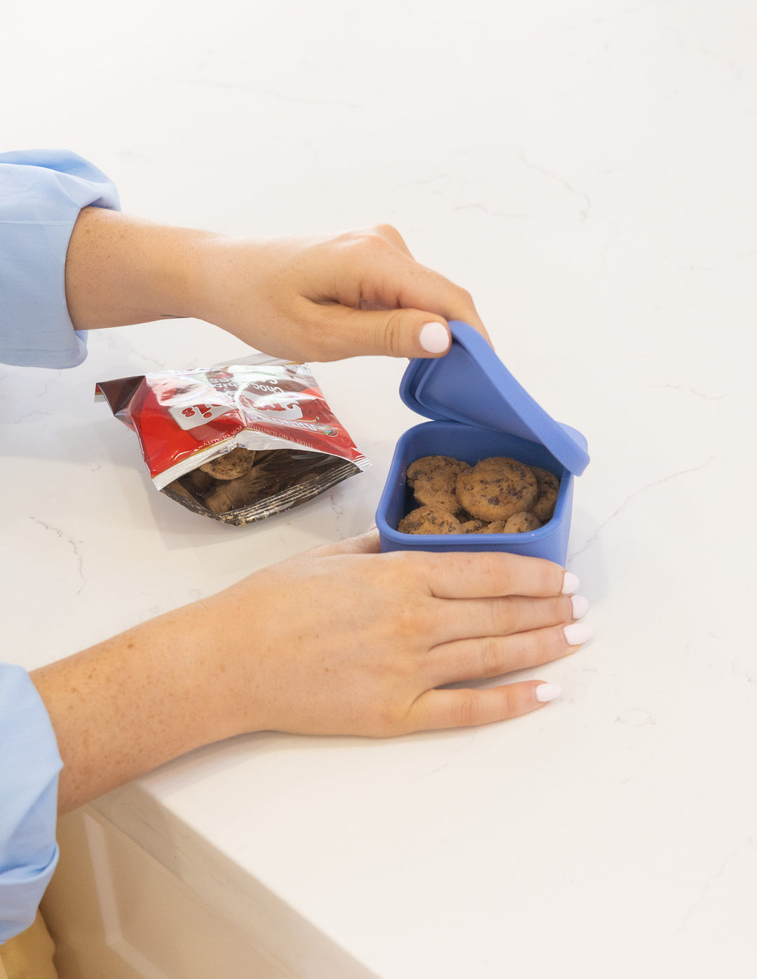 MontiiCo Silicone Snack Tub Set - Greens