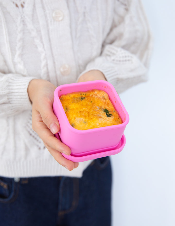 MontiiCo Silicone Snack Tub - Floss