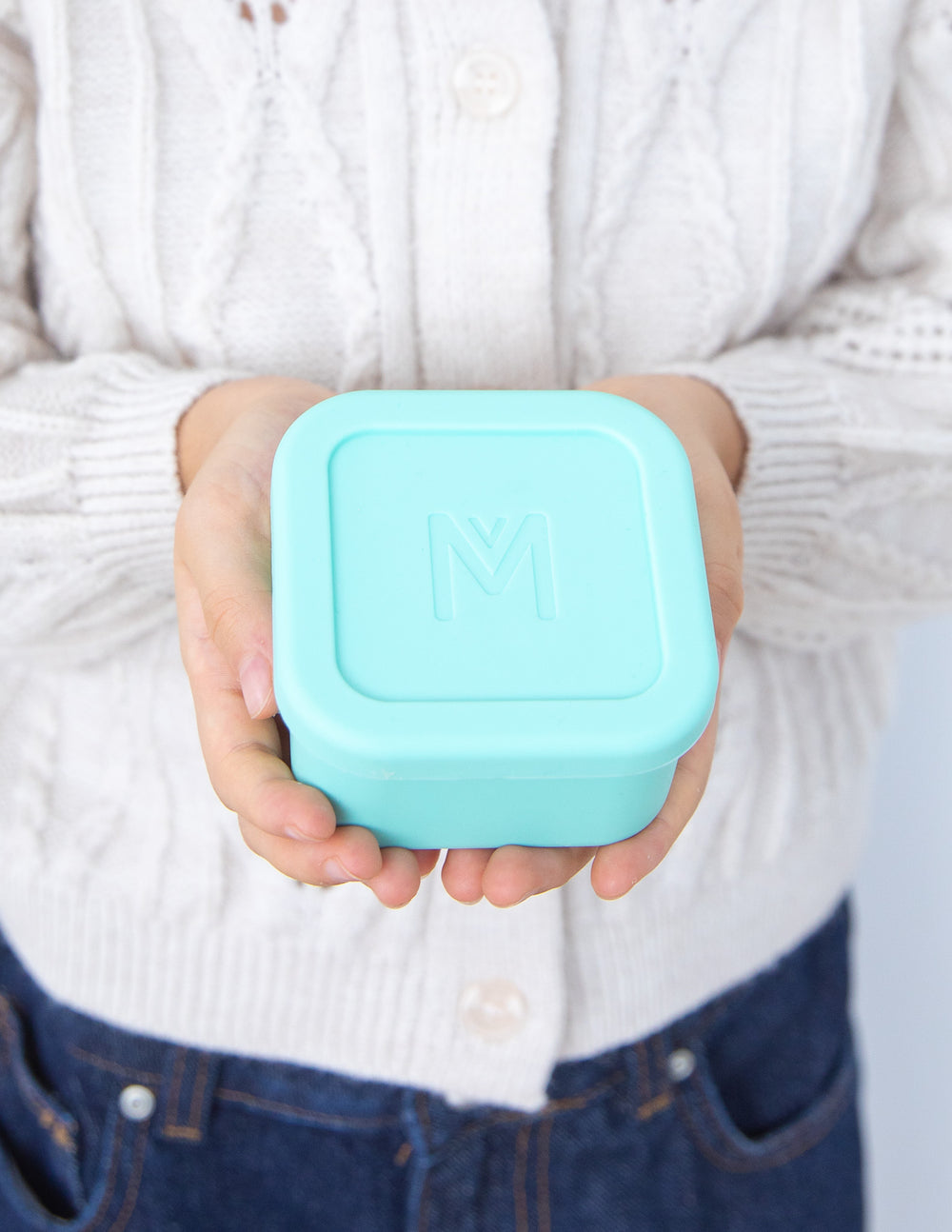 MontiiCo Silicone Snack Tub Set - Pink