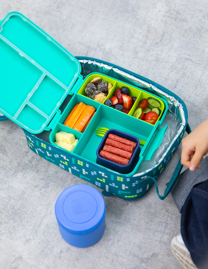 MontiiCo Silicone Snack Tub - Navy