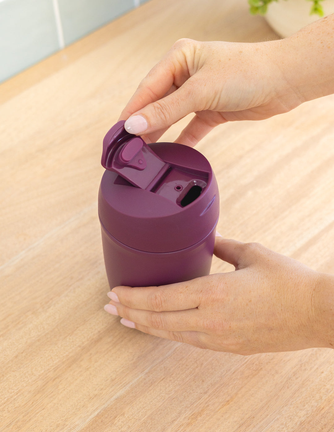 MontiiCo 380ml Travel Cup - Ruby