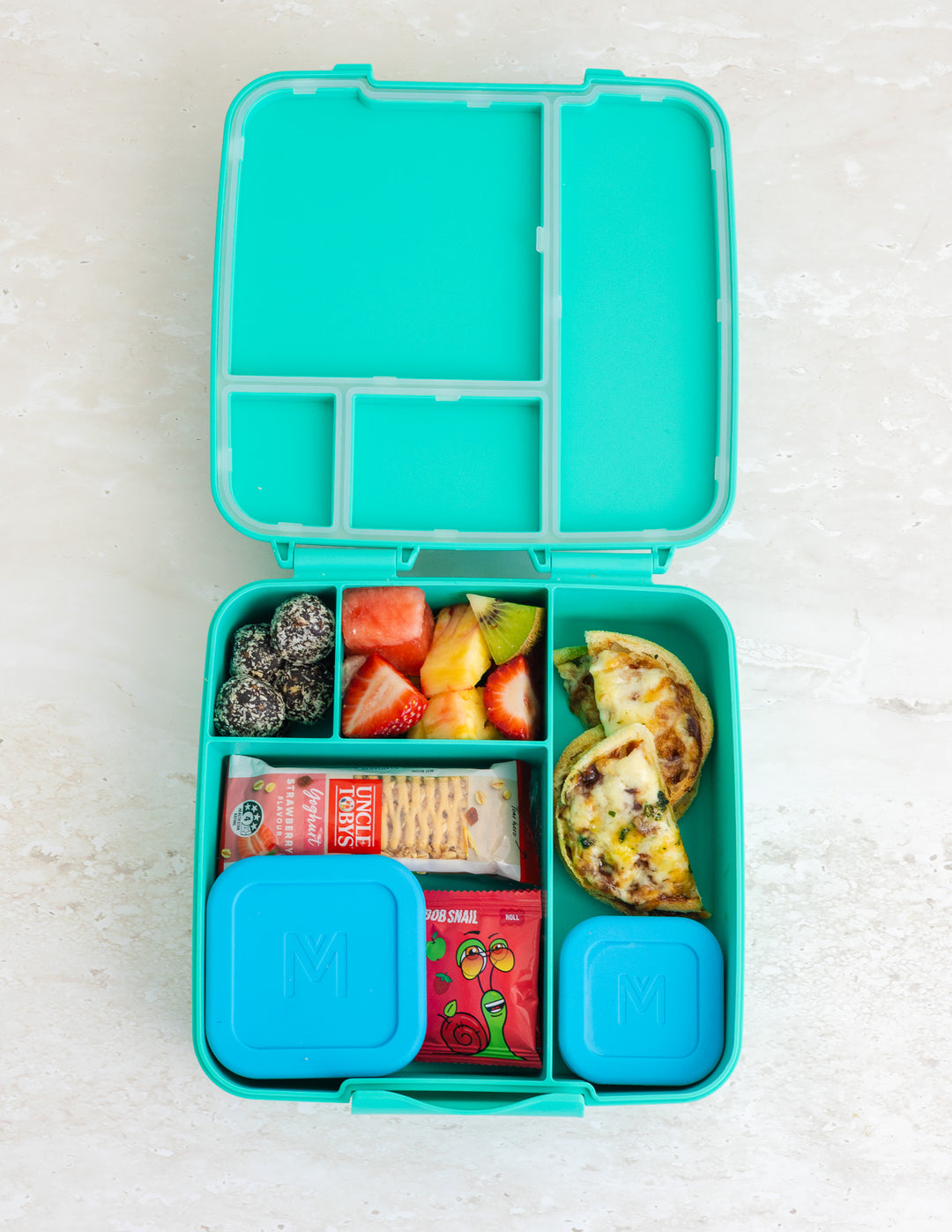 MontiiCo Silicone Snack Tub - Coastal