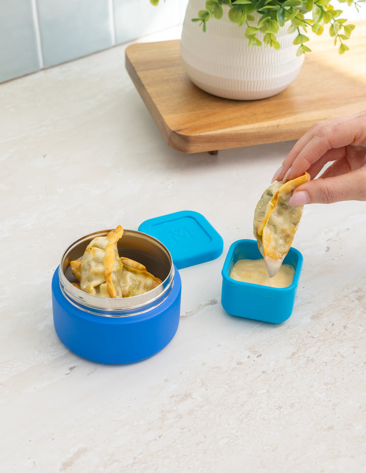 MontiiCo Silicone Sauce Tub - Coastal