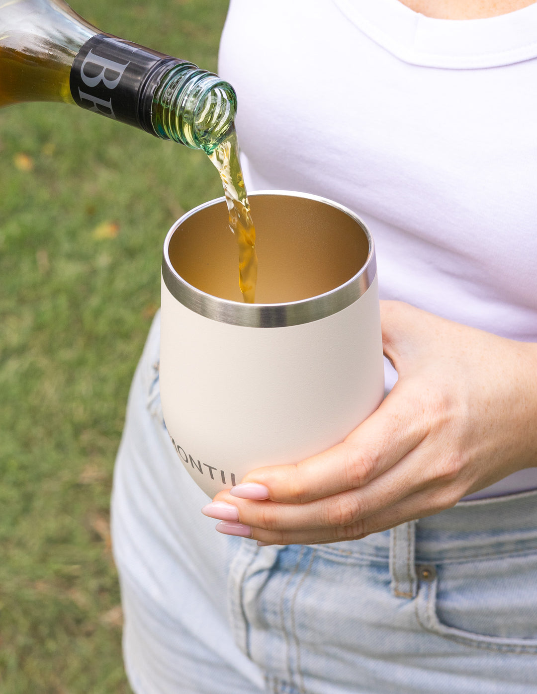 MontiiCo Classic Insulated Tumbler - Cream