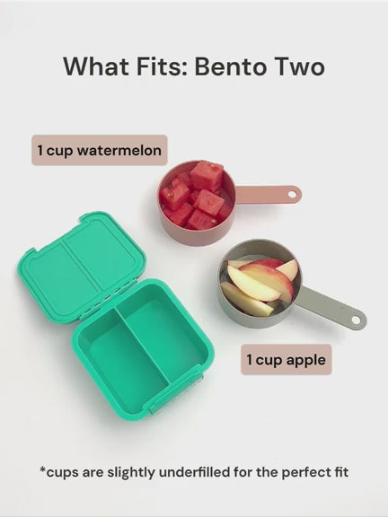 MontiiCo Bento Two Snack Box - Lilac