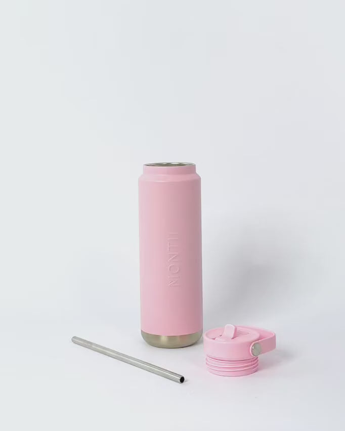 MontiiCo 700ml Quench Sipper Drink Bottle - Blush