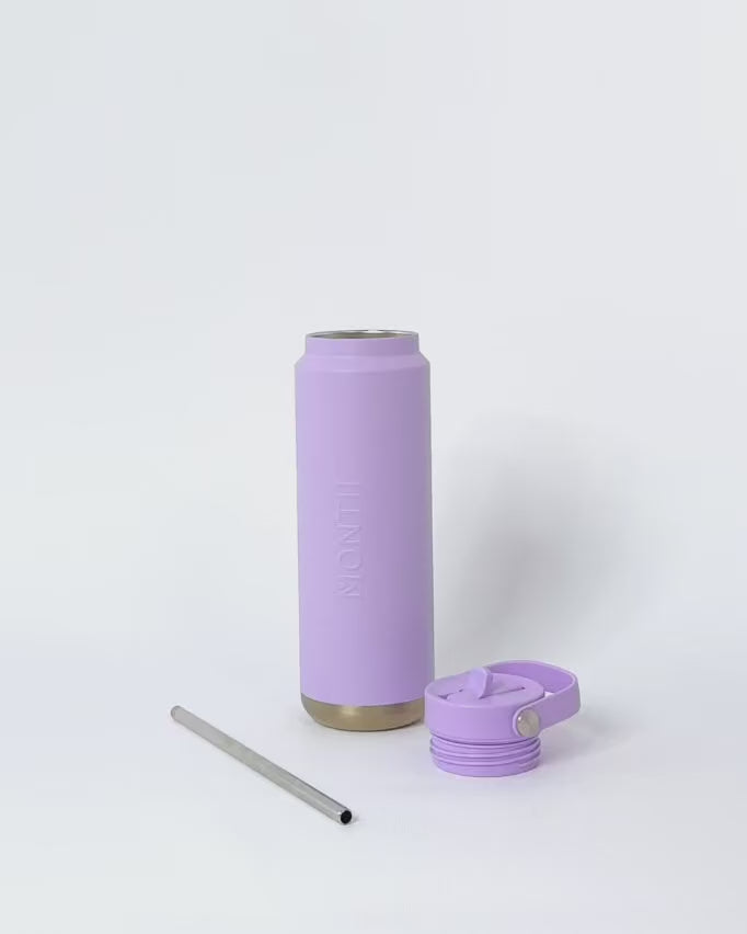 MontiiCo 700ml Quench Sipper Drink Bottle - Lilac