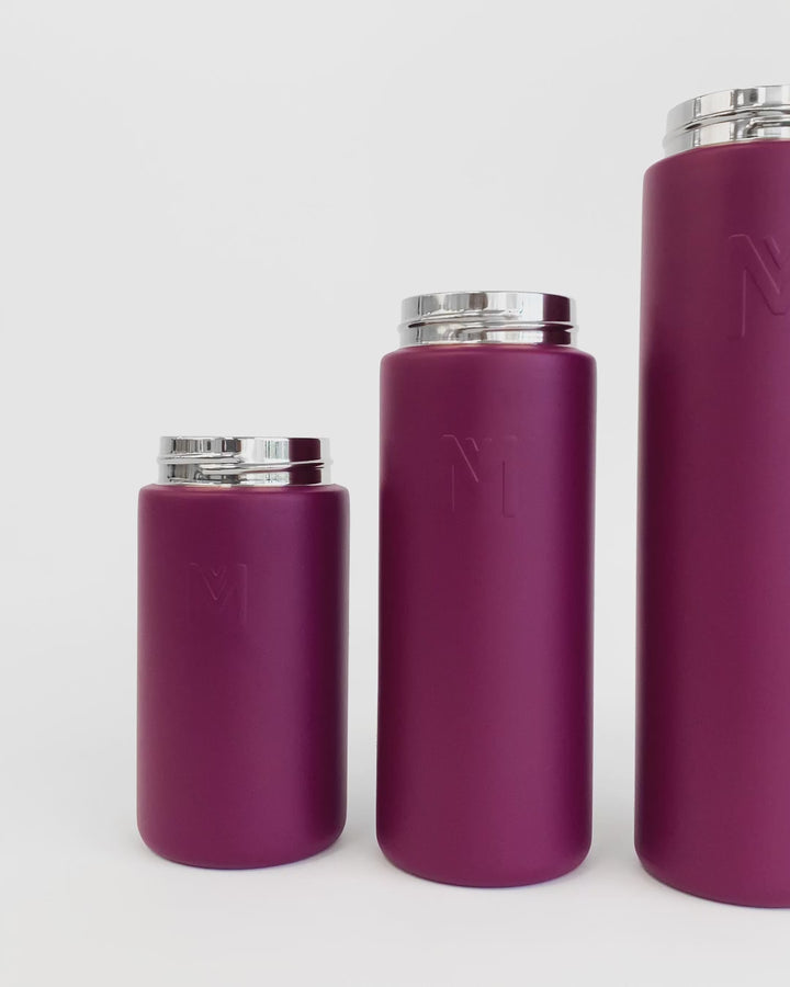 MontiiCo 700ml Drink Bottle Sipper - Ruby
