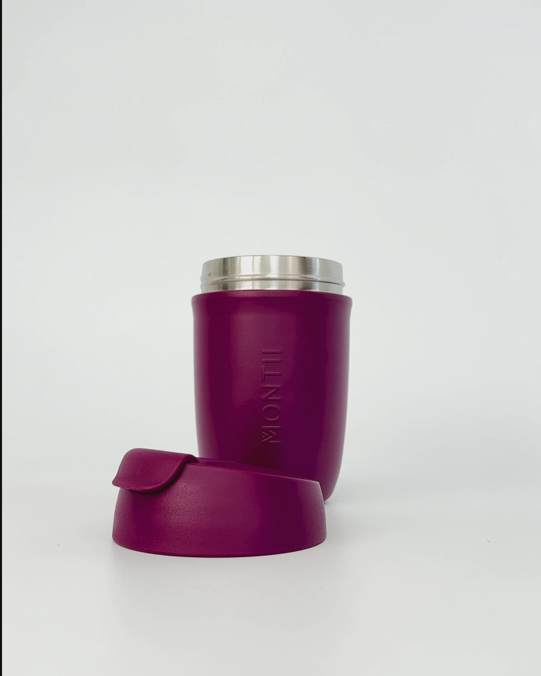 MontiiCo 380ml Travel Cup - Ruby