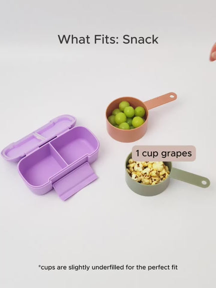 MontiiCo Snack Lunch Box - Fuchsia