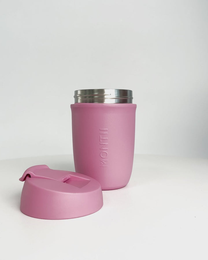 MontiiCo 380ml Travel Cup - Bubblegum
