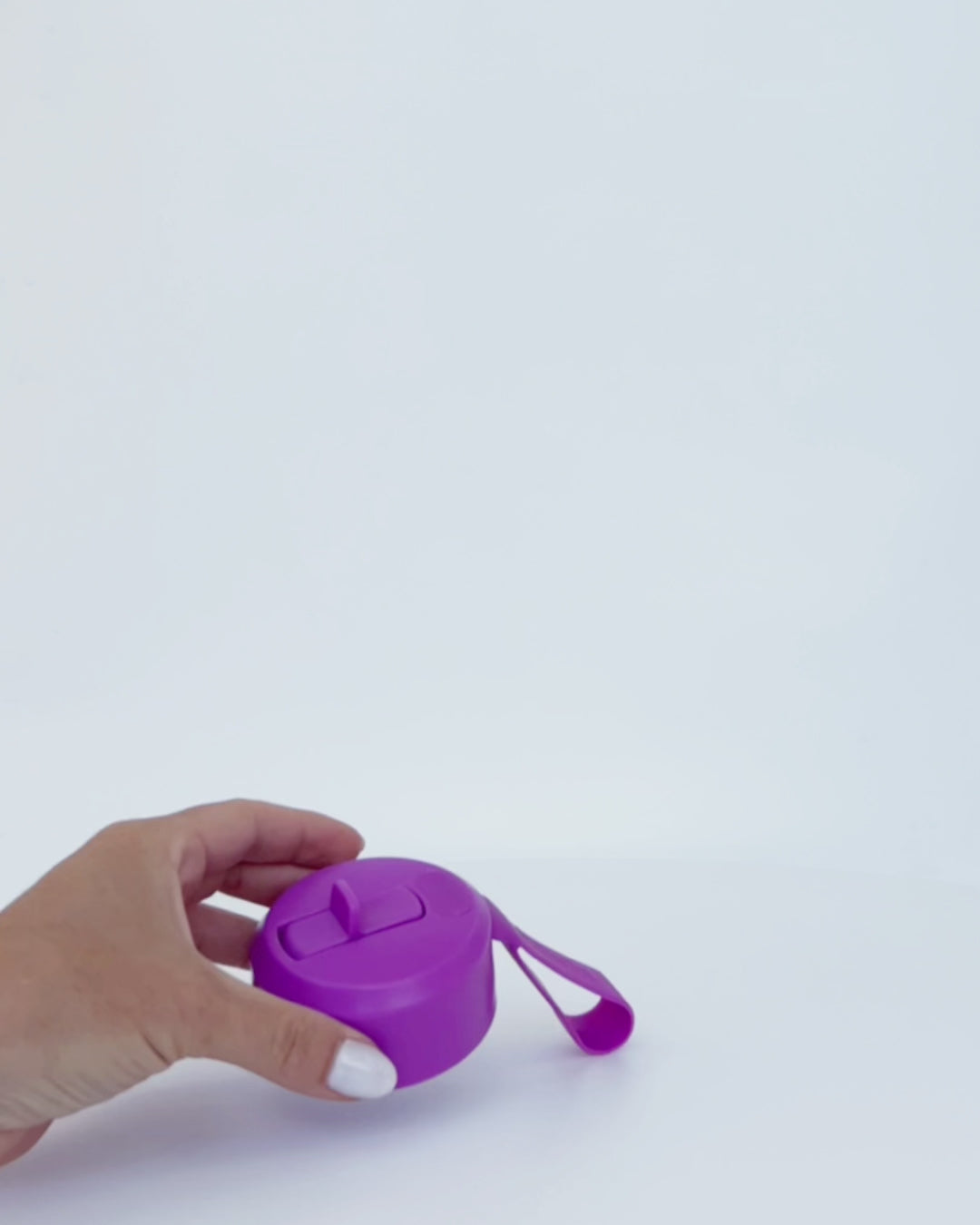 MontiiCo Sipper Lid + Straw 350ml - Fuchsia