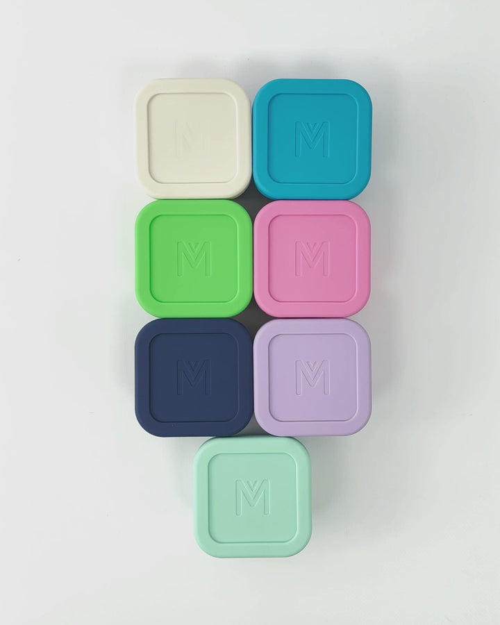MontiiCo Silicone Snack Tub - Cream